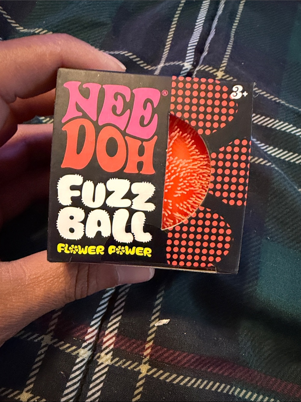Nee doh fuzz ball -Red